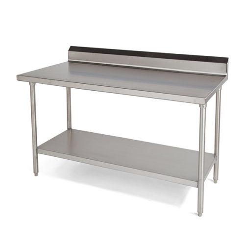 Universal® Backsplash Stainless Tables - SPG